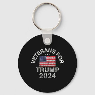 Veteranen voor Trump 2024 Sleutelhanger