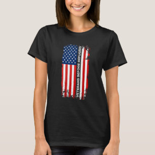 Veteranen voor vluchtelingen steunen veteranenlege t-shirt