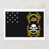 Veteranen Vrijgesteld vlag Briefkaart (Voorkant)