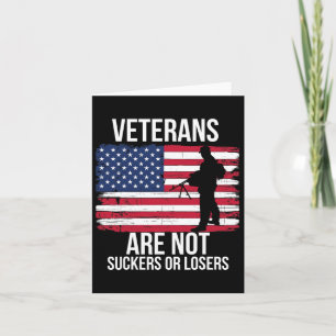 Veteranen zijn geen sukkels of verliezers Biden 20 Kaart