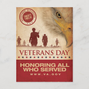  veteranendag, 2012 - briefkaart