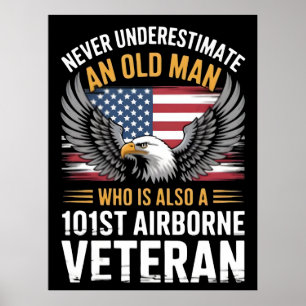 Veteranendag 2025, 101e Airborne Eagle American Poster