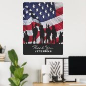 Veteranendag 2025: vergeet nooit poster (Thuiskantoor)