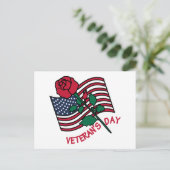 Veteranendag Briefkaart (Staand voorkant)