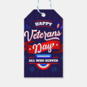 Veteranendag Cadeaulabel (Voorkant)