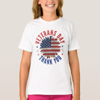 VETERANENDAG DANK JE WEL T-Shirt