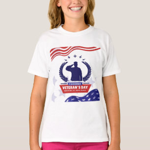 Veteranendag - Eer iedereen die heeft gediend T-shirt