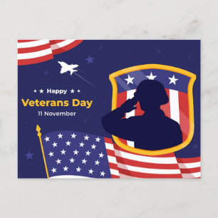 Veteranendag Feestdagenkaart