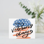 Veteranendag Feestdagenkaart (Staand voorkant)