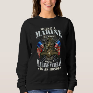 Veteranendag Het is een eer om een marinier te zij Trui