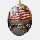 Veteranendag Keramisch Ornament (Rechts)