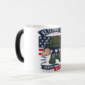 Veteranendag Magische Mok (Voorkant links)