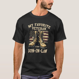 Veteranendag Mijn favoriete veteraan is mijn schoo T-shirt