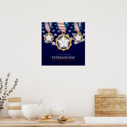 Veteranendag Poster (Keuken)