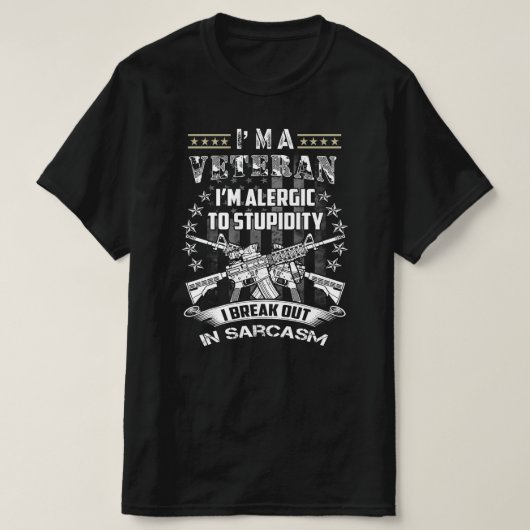 veteranendag t-shirt (Design voorkant)