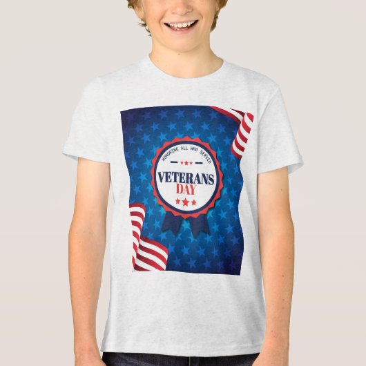 Veteranendag T-shirt ontwerp (Voorkant)