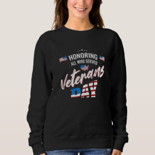 Veteranendag ter ere van allen die dienden trui