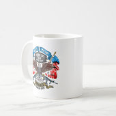 Veteranendag Vrijheid is niet vrij, ik heb er voor Koffiemok (Voorkant links)