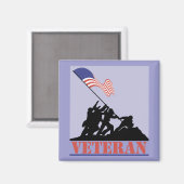 Veteranenmagneet Magneet (Voorkant / Achterkant)