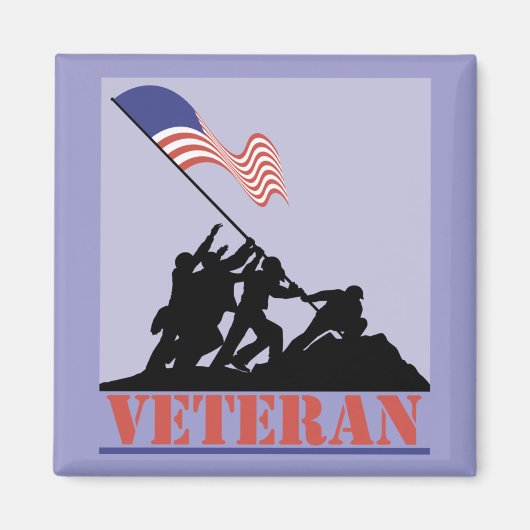Veteranenmagneet Magneet (Voorkant)