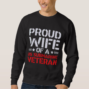 Veteranenpatriottisch onderzeese vrouw trui
