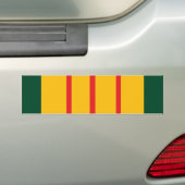 Veteranenvlag Vietnam Bumpersticker (Op auto)