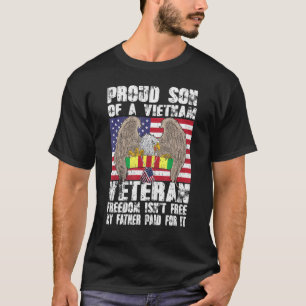 Veteranenvrijheid is niet vrij voor proud-zoon van t-shirt