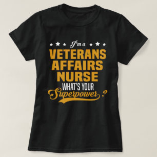 Veterans Affairs Nurse T-shirt