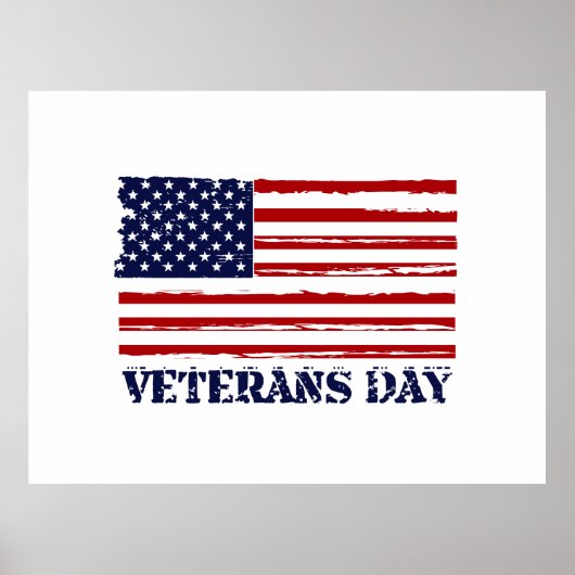 Veterans Dag & Morse Code Poster (Voorkant)