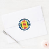 Vétérans d'Amérique Viêt-nam Stickers (Enveloppe)