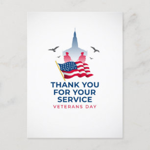Veterans Day Briefkaart