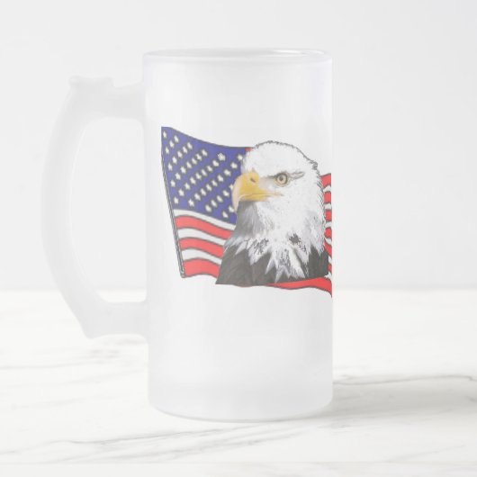 Veterans Day Glass Mok (Links)