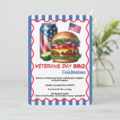 Veterans Day Invitation | Honoring Heroes BBQ (Debout devant)