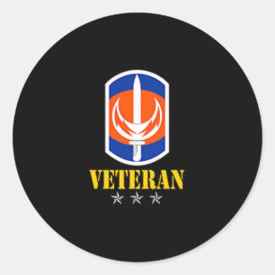 Veterans Day Shirt 228th Signal Brigade Veteraan M Ronde Sticker