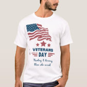 Veterans Day t-shirt usa memorial 2025 (Devant)
