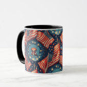 Veterans Day Tribute Mug - Honoring Our Heroes (Devant gauche)