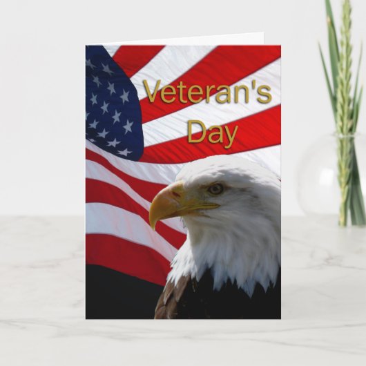 Veterans Day Wenskaart Kaart (Voorkant)