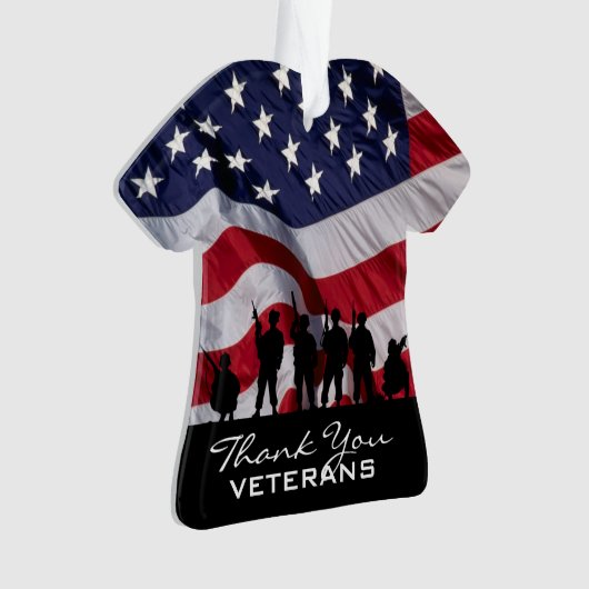 Vétérans de Merci - silhouette de soldats (devant)