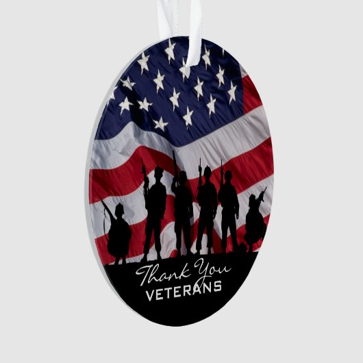 Vétérans de Merci - silhouette de soldats (devant)