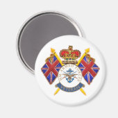 Veteran's Koelkast Magnet Magneet (Voorkant / Achterkant)