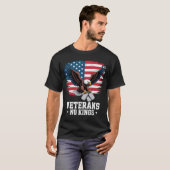 Veterans No Kings American Eagle T-shirt (Voorkant volledig)