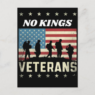 Veterans No Kings - Patriottische Veteranendag 202 Briefkaart