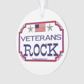 Veterans Rock Ornament (voorkant)