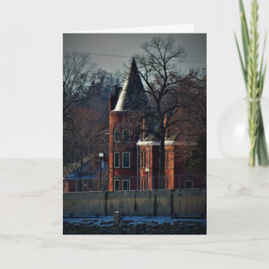 "Veteran's Turret" kerstkaart Kaart (Voorkant)