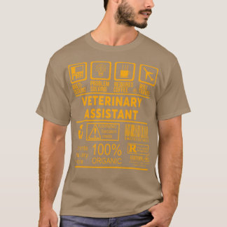 VETERINAIR ASSISTANT NICE DESIGN 2017 2 T-SHIRT
