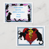 veterinair bedrijf visitekaartje (Voorkant / Achterkant)