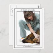 Veterinair Briefkaart (Voorkant / Achterkant)