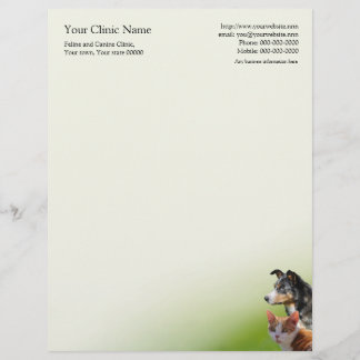 Veterinair chirurgische briefhoofd