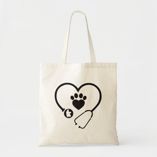Veterinair dierentuin Tech Vet Tote Bag (Voorkant)
