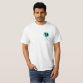 Veterinair klinisch kruis  t-shirt (Voorkant volledig)